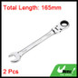 1pc/2pcs Metric Flex-Head Ratcheting Combination Wrench 72 Teeth 12 Point Dual-purpose Rachet Wrench Ended Spanner Hand Tools (6mm-24mm To Choose) — image 50 of 55