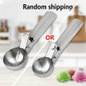 1Pc, Ice Cream Scoop, Premium Ice Cream Scoop with Trigger, Stainless Steel Ice Cream Scoop, Heavy Duty Metal Ice Cream Scoop, Watermelon Scoop, Dessert Scoop, Dishwasher Safe, Great for Frozen Yogurt, Ice Cream, Sundaes, Kitchen Accessories — image 8 of 18