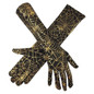 Stretchable Spiderweb Pattern Gloves Soft Breathable Arm Gloves For Halloween Costume Accessories Cosplay Handwear — image 9 of 12