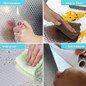 Kitchen Backsplash Stickers Wallpaper, Kitchen Stickers Self Adhesive Kitchen Aluminum Foil Stickers Oil Proof Waterproof Stove Sticker, for Countertop Drawer Cabinets Shelf Liner, Peel and Stick Easy To Use — image 4 of 9