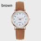 Ladies Diamond-studded Luminous Retro Female Watch Leather Belt Quartz Watch Women Simplicity Casual Decoration Wristwatches — image 11 of 17