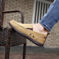 Breathable Canvas Loafers for Men | Slip-On Casual Shoes with Classic Design — image 2 of 9