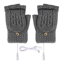Stylish Heated Thicken Gloves Unisex Teens Warm Gloves Gloves for Christmas — image 2 of 12