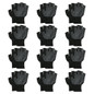 12Pair Fingerless Glove Nonslip Half Fingers Glove Breathable Fitness Gloves — image 5 of 13