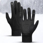 Winter Gloves for Men Cycling Gloves Running Gloves Touch Screen Anti-slip Windproof Thermal Sports Gloves with Updated Thickend Fleece Lining for Cycling Running Hiking Driving — image 10 of 10