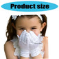 Fashion Party Accessories White Gloves for Little Girl Birthday Celebrations — image 8 of 9