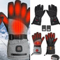 Electric Heated Warm Gloves Waterproof Snow Ski Gloves Snowboarding Gloves — image 11 of 13