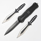 OTF Knives Set , Out The Front Automatic Knives , with Two Combat Ninja Throwing Knives Set — image 4 of 17