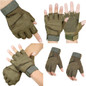 Tactically Fingerless Glove Breathable Outdoor Knuckles Protective Glove — image 5 of 12