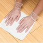 Disposable PVC Gloves - Clear Household Cleaning Food Prep Protective Gloves — image 4 of 7