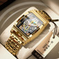 2023 Luxury Watch Fashion Gear Strip Hollowed-out Watch Tourbillon Watch Men's Personality Waterproof Glow — image 4 of 9