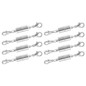8PCS Magnetic Lobster Clasp DIY Jewelry Making Accessories Gold Necklace Bracelet Connector Hook Clasp Metal Silver — image 10 of 12