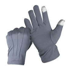 Antislip Dotted Short Gloves Formal Tuxedo Guard Gloves Etiquette Gloves — image 3 of 15