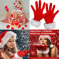 Glowing Hand Gloves Cuff Gloves Unisex Sanat Gloves Christmas Gloves — image 8 of 10