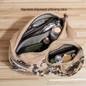 Handmade small flower ethnic style handbag, retro multi-compartment lightweight and durable handbag ethnic style fringed small bag — image 6 of 11