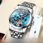 TEVISE Tourbillon Calendar Watch for Men | Classic Mechanical Timepiece with Date Display — image 5 of 17