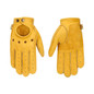 Mens Reverse Stitched Driving Motorcycle Breathable Gloves Non-slip — image 4 of 11