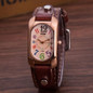 Color scale retro square women's quartz watch — image 6 of 22