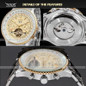 Fashion Popular JAG034M4T1 Automatic Men's Stainless Steel Watch Business Casual Steel Belt Watch — image 15 of 21