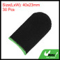 60pcs/50pcs/45pcs/40pcs/30pcs/20pcs Gaming Finger Sleeves Breathable Fingertips for Mobile Phone Game Controller Finger Thumb Sleeve Gloves Carbon Fiber Anti-Sweat Seamless Touch Screen Finger Covers — image 33 of 34