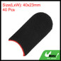 60pcs/50pcs/45pcs/40pcs/30pcs/20pcs Gaming Finger Sleeves Breathable Fingertips for Mobile Phone Game Controller Finger Thumb Sleeve Gloves Carbon Fiber Anti-Sweat Seamless Touch Screen Finger Covers — image 17 of 34
