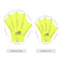 Silicone Swimming Gloves Webbed Swim Gloves Finger Frog Type Swim Training Gloves Water Resistance for Swimming/Diving/Water Aerobics — image 7 of 7