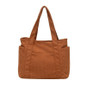 Stylish Corduroy Tote Bag for Women Large Capacity Commuter Shoulder Bag Minimalist Design Crossbody Bag Fashionable and Versatile — image 9 of 61