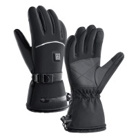 Heated Touchscreen Gloves - Waterproof Winter Ski & Cycling Cold Weather Gear — image 2 of 14