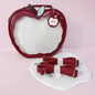 Preppy Styles Crossbody Bag for Pin Display Apples Shape Itabag PU Leather Shoulder Bag Sweet Backpack Messenger Bag — image 4 of 14