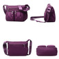 Multi compartment messenger bag women's waterproof Oxford cloth single shoulder bag leisure light middle-aged and elderly mother bag business collection Wallet — image 21 of 21