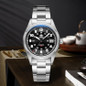 Automatic Watches For Men Stainless Steel Nh35A Movement Diver 200 M Luminescent Dial Analog Dress Watch — image 5 of 9