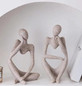 Abstract Meditation Sculpture Set | Modern Home Decor Figurines for Zen & Interior Design — image 6 of 19