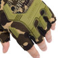 4 Colors Army Combat Military Fitness Anti-slip Breathable Half Finger Fingerless Tactical Gloves — image 5 of 16