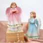 Cute Angel Figurines Resin Girl Statue Garden Accessories Christmas Decorations Modern Home Decor Children Bedroom Decor — image 9 of 10