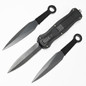 OTF Knives Set , Out The Front Automatic Knives , with Two Combat Ninja Throwing Knives Set — image 5 of 17