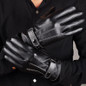 Mens Luxurious PU Leather winter Driving Warm Gloves Cashmere Gifts — image 7 of 24