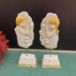 1pcs/1pair Praying Figurine Girl Boy Meditation Praying Crafts Decoration for Home Bedroom Dormitory Party Decoration — image 5 of 9