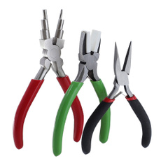 Beading Jewellery Making Tools 3 PCS Jewelry Plier Jewelry Making Pliers Tools with Needle Nose Pliers DIY Tools COY — image 3 of 10
