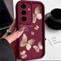 Gold Butterfly Soft TPU Case For Samsung Galaxy A55 A17 A54 A15 A56 A16 A35 A25 5G S25 S24 S23 S22 Ultra Plus S23 FE Phone Cover — image 13 of 15