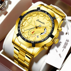 Automatic Watch for Men with Date, Waterproof & Luminous Dial, Large Face Non-Mechanical Watch — image 3 of 24