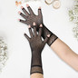 Nightclub Fishnet Gloves Christmas Gloves Party Supply Operas Gloves for Concert Half Finger Dark Gloves — image 7 of 10