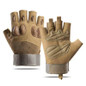 Tactical Half-Finger Gloves - Durable Outdoor Climbing & Cycling Gloves with Anti-Slip Grip — image 27 of 30