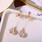 Metal Trendy Water Drop Women Dangle Earrings Simple Korean Jewelry Female Long Pendant Eardrop — image 10 of 13