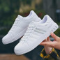 Men’s Striped Low-Top Skateboard Sneakers – Breathable, Cushioned, Lace-Up – All-Season Casual & Sporty Footwear — image 9 of 10