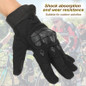 Tactical Gloves for Men, Full Finger Gloves Touchscreen Motorcycle Gloves with Palm Pads for Motorcycle Cycling Tactical Training Airsoft Paintball Shooting Hunting Hiking Camping Climbing — image 11 of 17