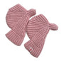Keep Warm Lengthen Wrist Gloves Solid Color Half Finger Mitten for Teens — image 11 of 20