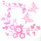 Butterfly Flower Vine Bathroom Wall Stickers Home Decoration Wallpaper Wall Decals For Toilet Decorative Sticker Home Decor — image 20 of 23