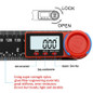 0-200mm 0-300mm Digital Meter Angle Inclinometer Angle Digital Ruler Electron Goniometer Protractor Angle finder Measuring Tool — image 4 of 19