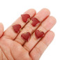 30Pcs  Enamel Pendants Hope Luck  Heart Shape Mom Pendant for Jewelry Making Necklace Bracelet Earrings DIY Handmade Craft Jewelry Charms — image 9 of 24