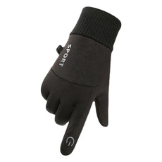 Winter Touchscreen Gloves for Men - Windproof, Waterproof, Cold-Weather Fleece Lined Outdoor & Cycling Gloves — image 3 of 13